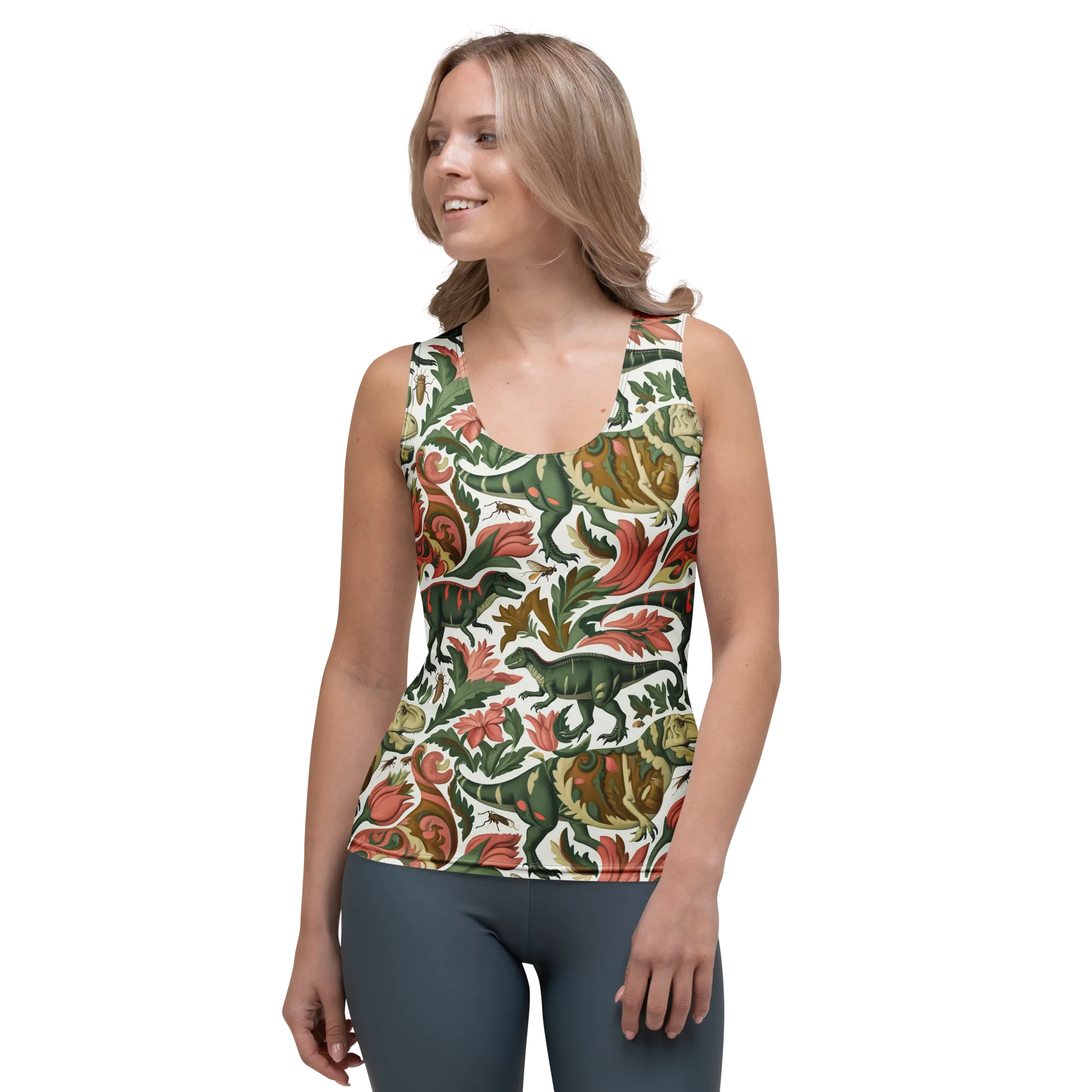 Jurassic Conservatory on Women's Tank Top — Front