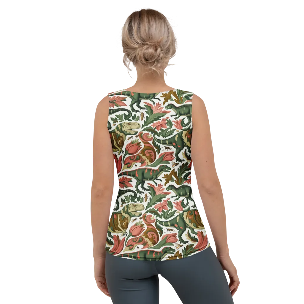 Jurassic Conservatory on Women's Tank Top — Back