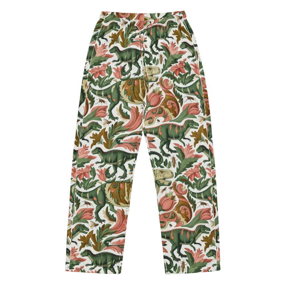 Jurassic Conservatory on Women's Pajama Pants — Front