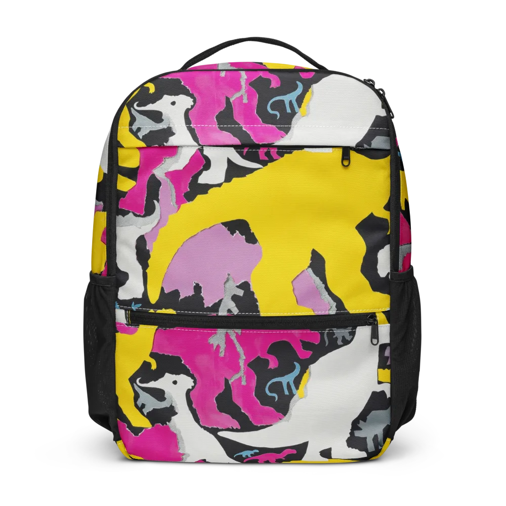 Cretaceous Candy on Utility Backpack — Front