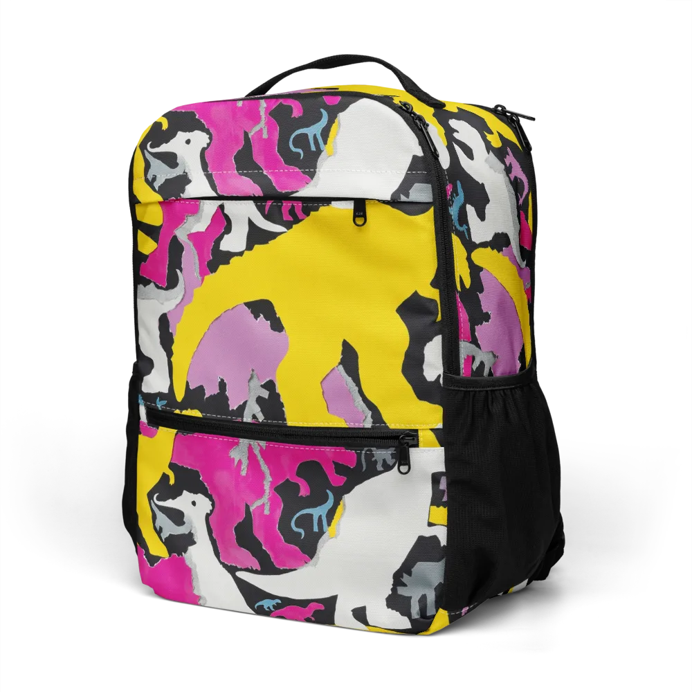 Cretaceous Candy on Utility Backpack — Left Front
