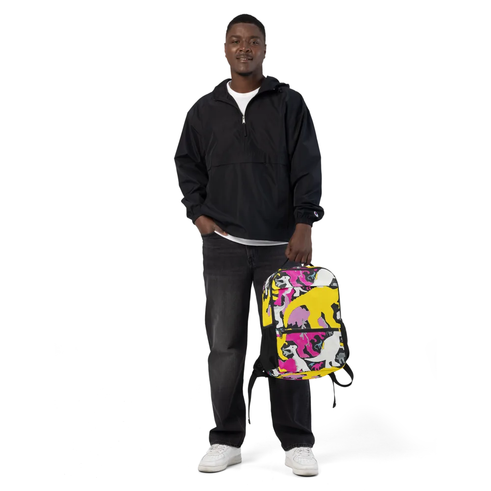 Cretaceous Candy on Utility Backpack — Front