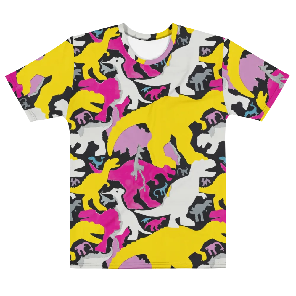 Cretaceous Candy on Men's Cotton Crew Neck T-Shirt — Front