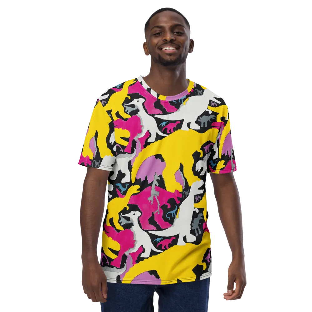 Cretaceous Candy on Men's Crew Neck T-Shirt — Front