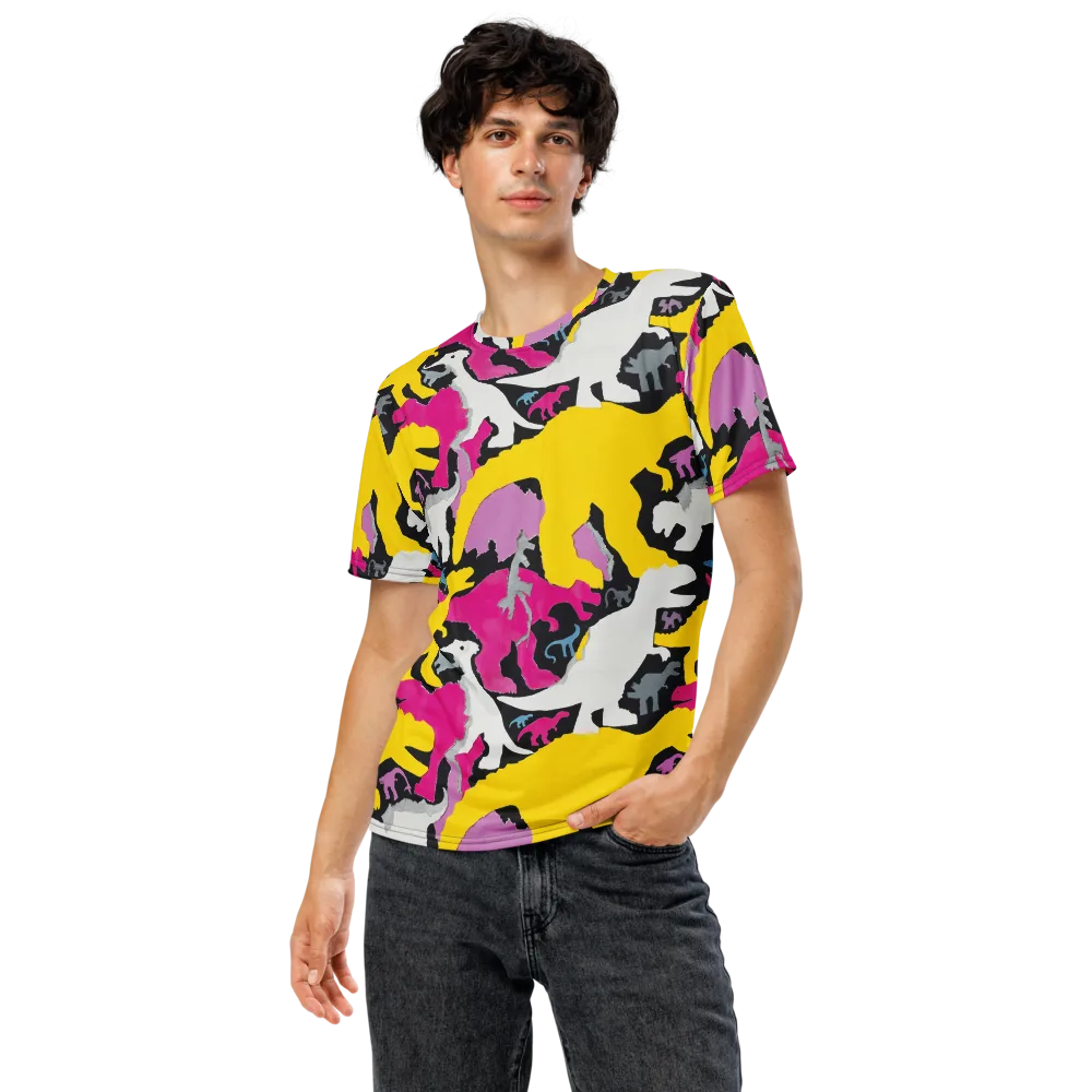 Cretaceous Candy on Men's Crew Neck T-Shirt — Front