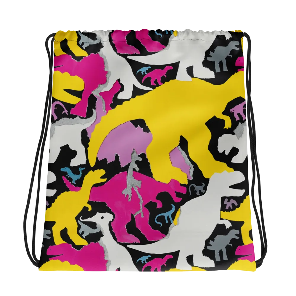 Cretaceous Candy on Drawstring Bag — Photo