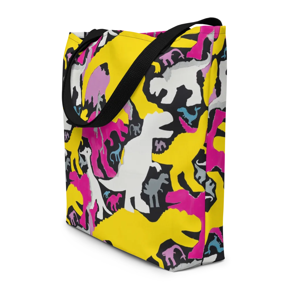 Cretaceous Candy on Large Tote Bag W/ Pocket — Front