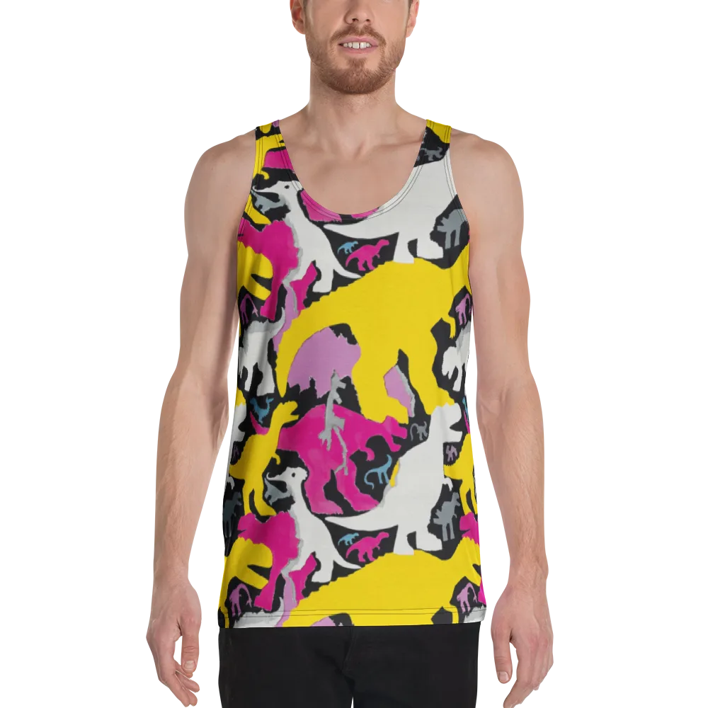Cretaceous Candy on Men's Tank Top — Front
