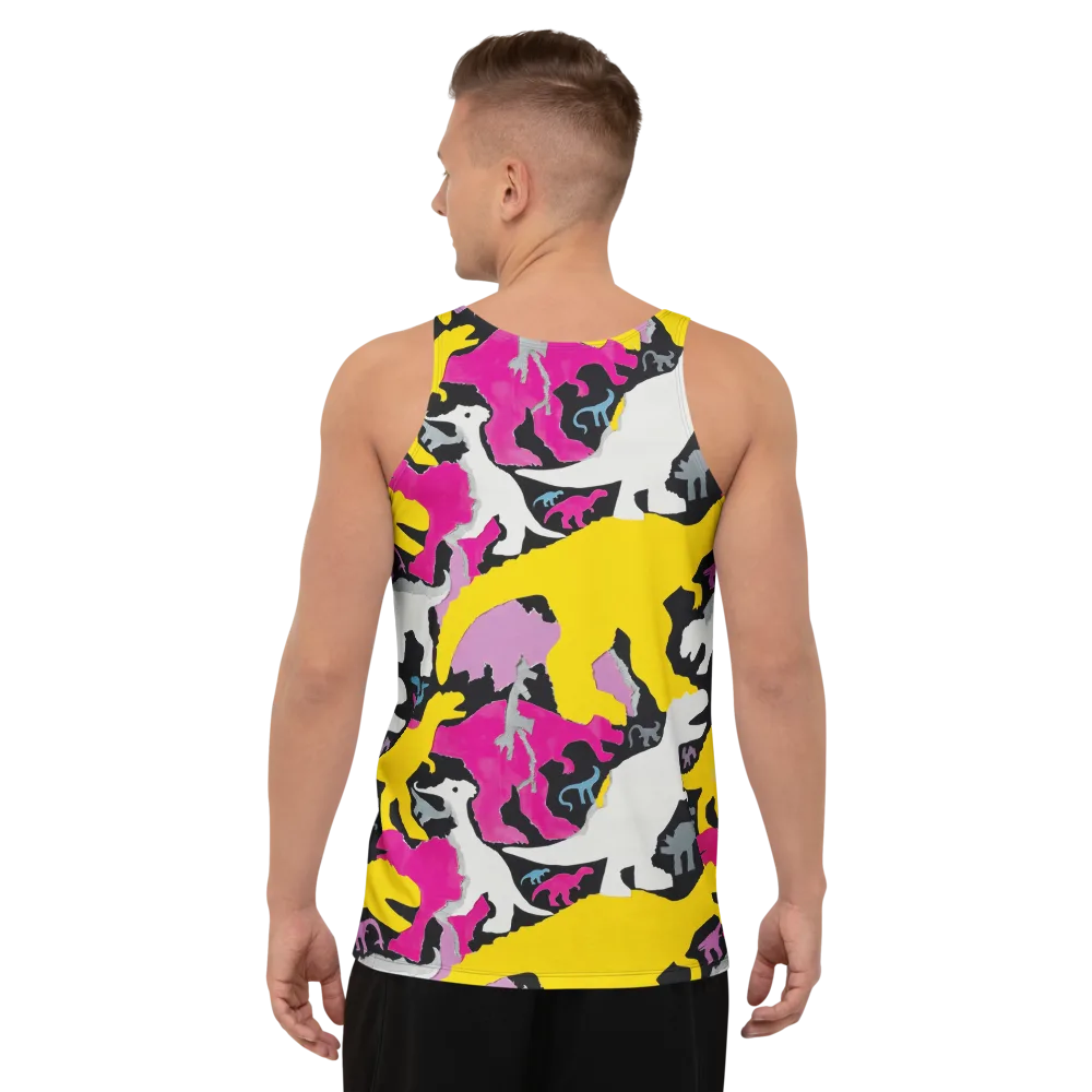 Cretaceous Candy on Men's Tank Top — Back