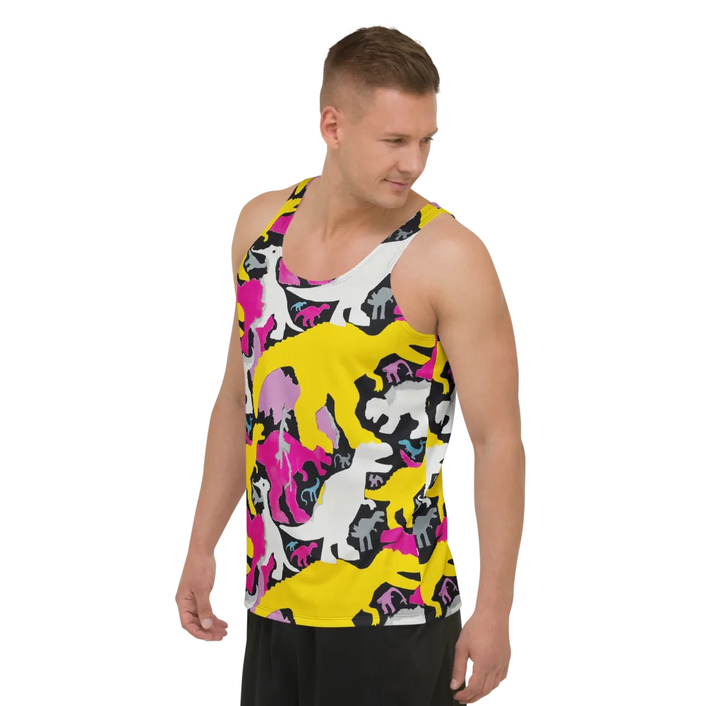 Cretaceous Candy on Men's Tank Top — Left Front