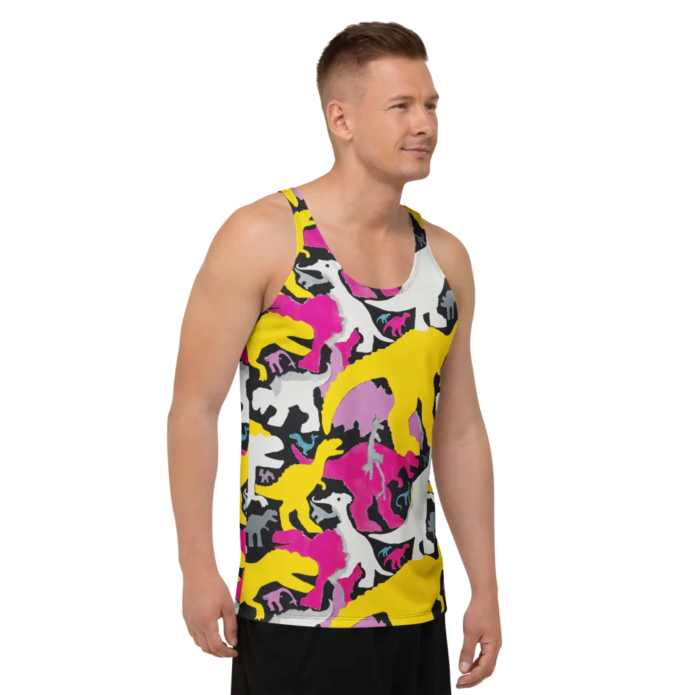Cretaceous Candy on Men's Tank Top — Right Front