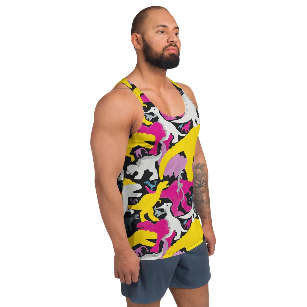 Cretaceous Candy on Men's Tank Top — Right Front