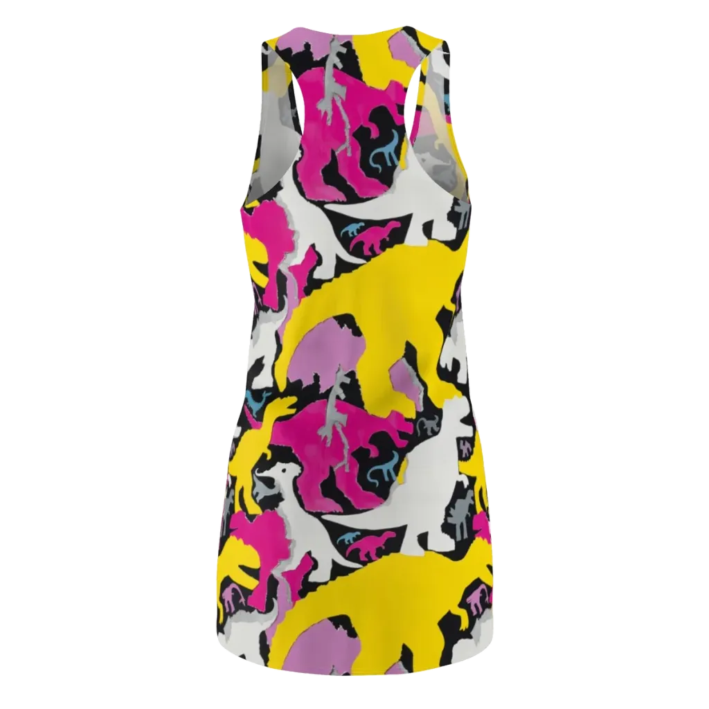 Cretaceous Candy on Racerback Dress — Back