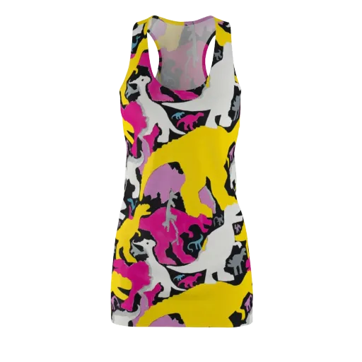 Cretaceous Candy on a Racerback Dress