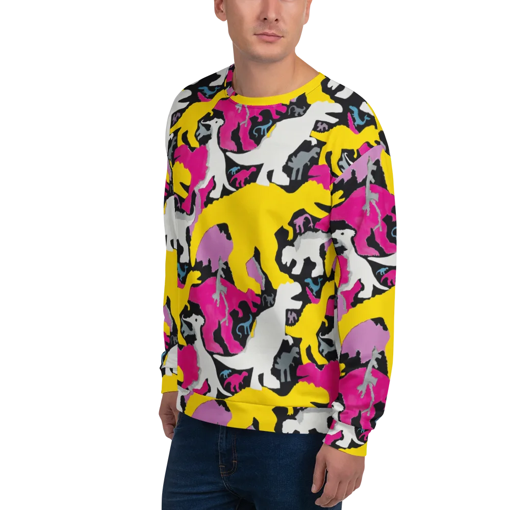Cretaceous Candy on Sweatshirt — Left Front