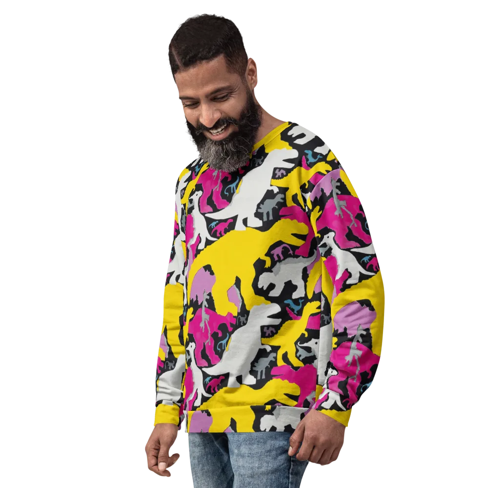 Cretaceous Candy on Sweatshirt — Left Front