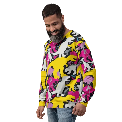 Cretaceous Candy on a Sweatshirt