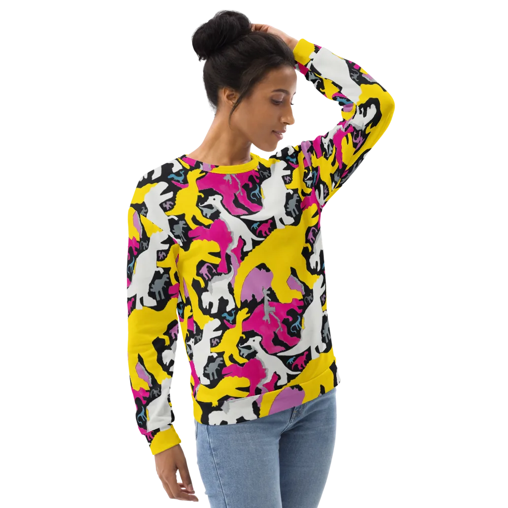 Cretaceous Candy on Sweatshirt — Right Front