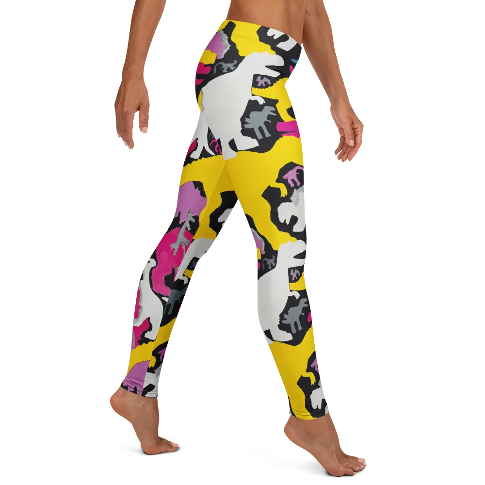 Cretaceous Candy on Leggings — Right