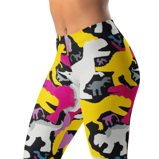 Cretaceous Candy on a Leggings