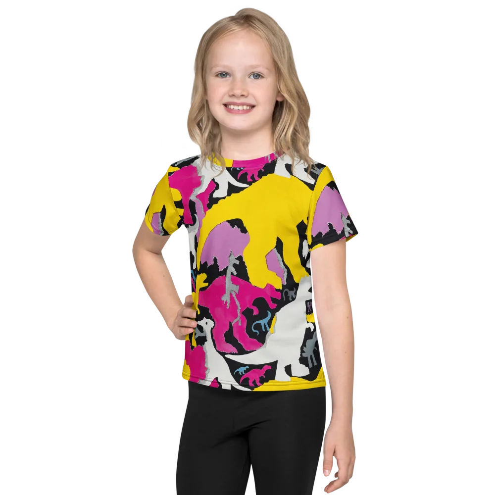 Cretaceous Candy on Kids Crew Neck T-Shirt — Front
