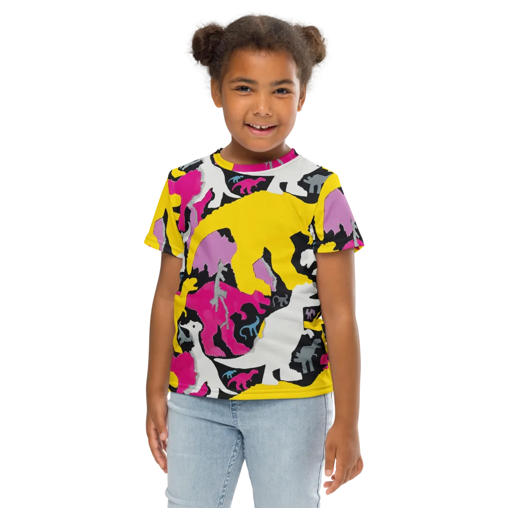 Cretaceous Candy on Kids Crew Neck T-Shirt — Front
