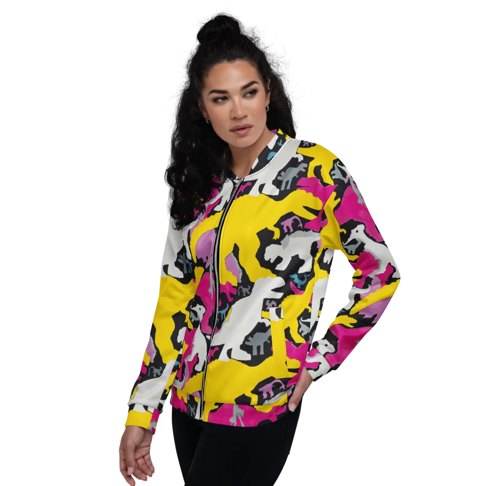 Cretaceous Candy on Bomber Jacket — Left