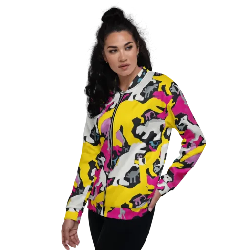 Cretaceous Candy on a Bomber Jacket