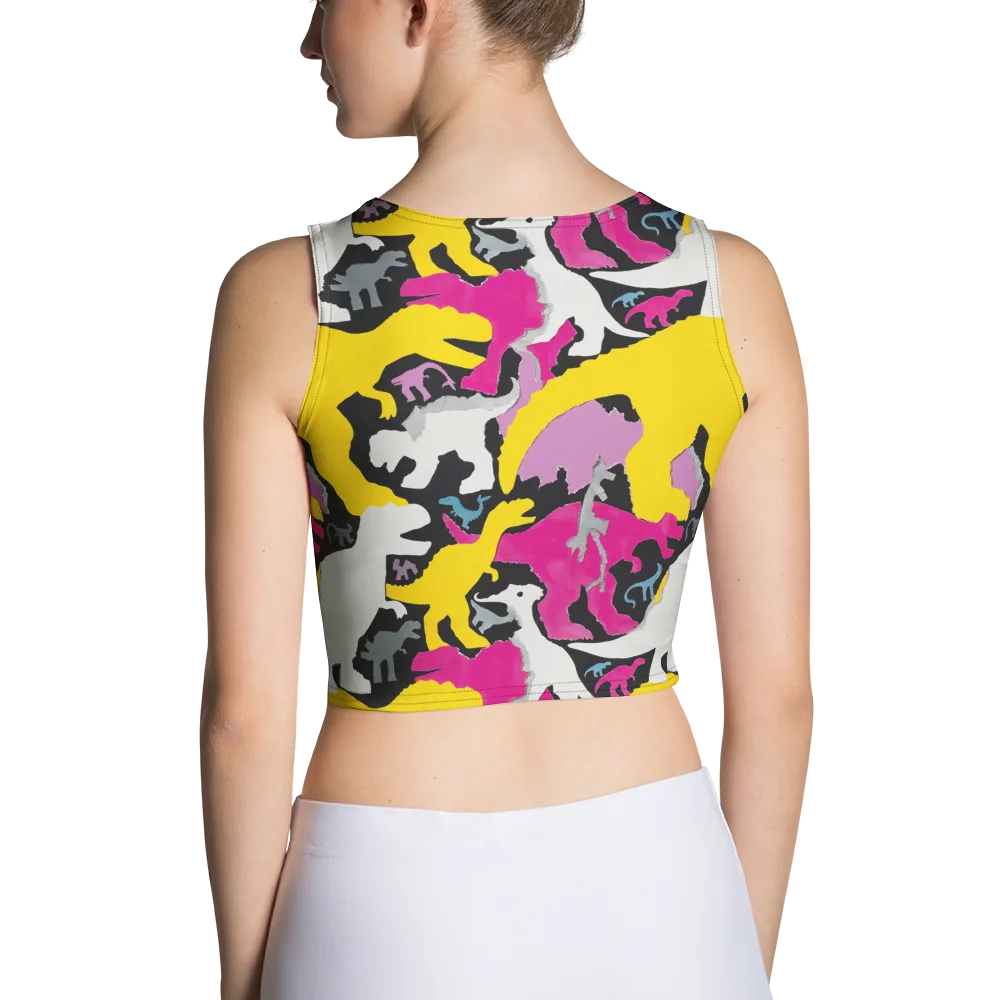 Cretaceous Candy on Crop Top — Back