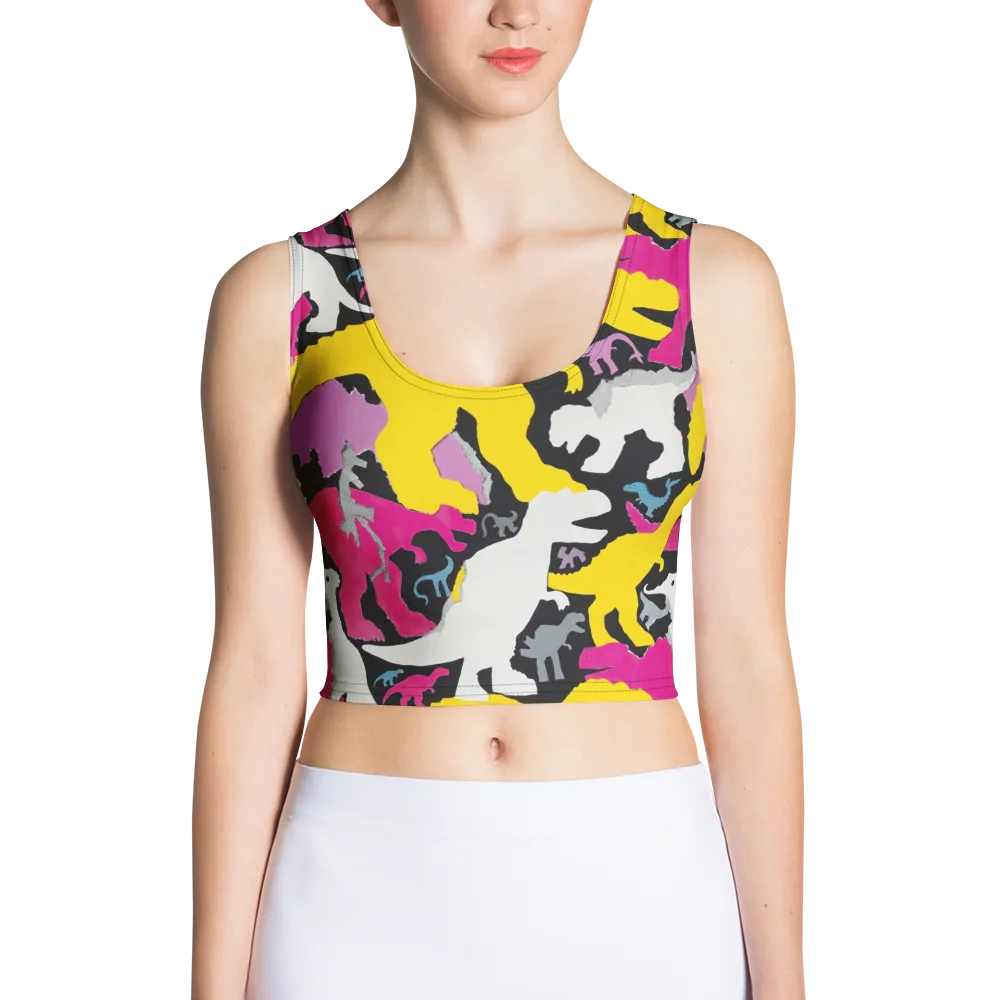 Cretaceous Candy on Crop Top — Front