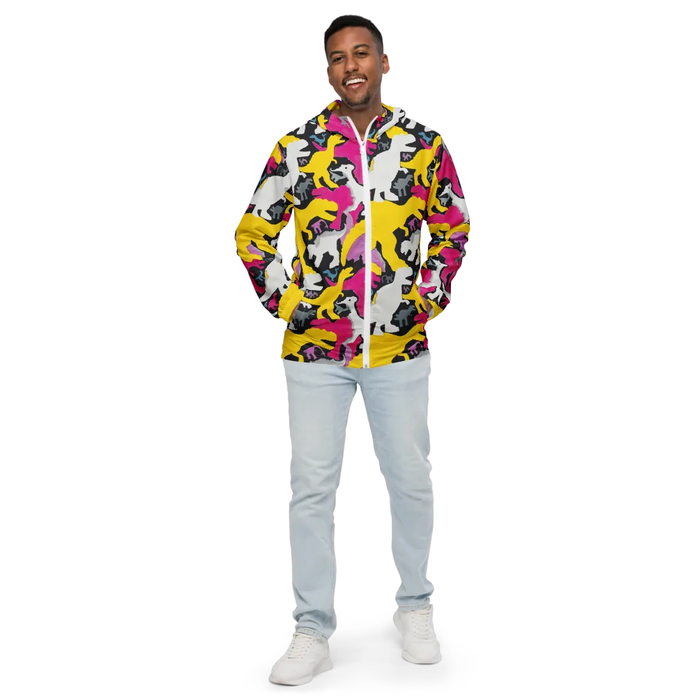 Cretaceous Candy on Men's Windbreaker — Front