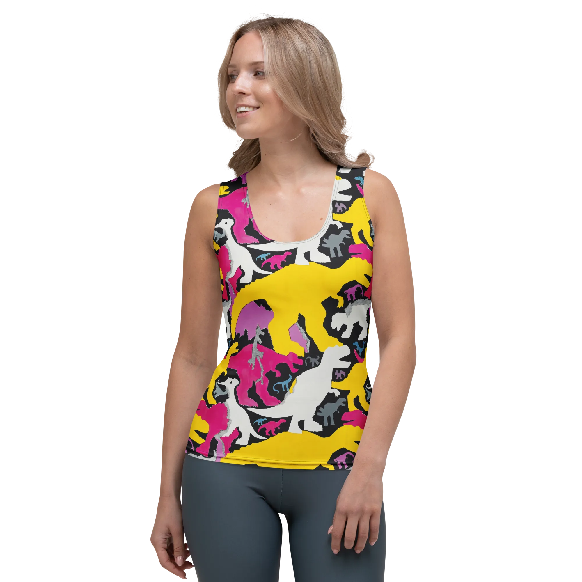 Cretaceous Candy on Women's Tank Top — Front