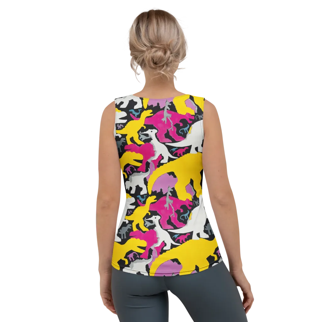 Cretaceous Candy on Women's Tank Top — Back