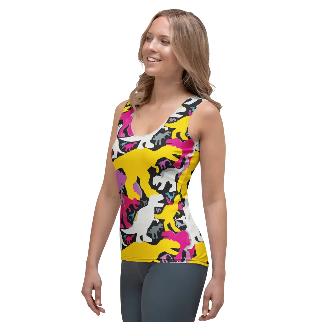 Cretaceous Candy on Women's Tank Top — Left Front