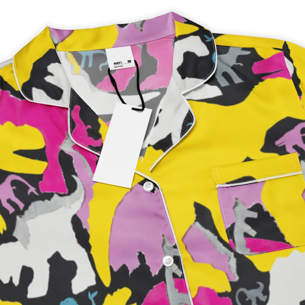 Cretaceous Candy on Women's Short Sleeve Pajama Top — Product details