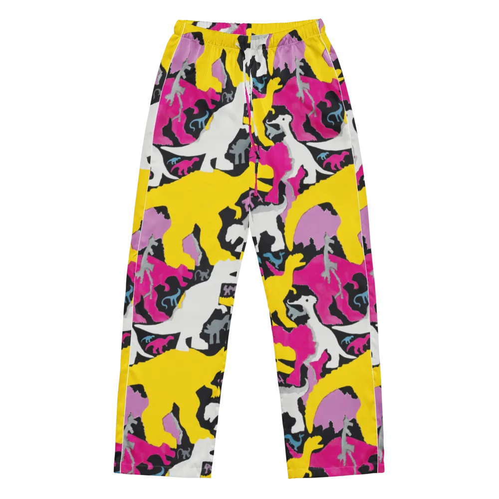 Cretaceous Candy on Women's Pajama Pants — Front