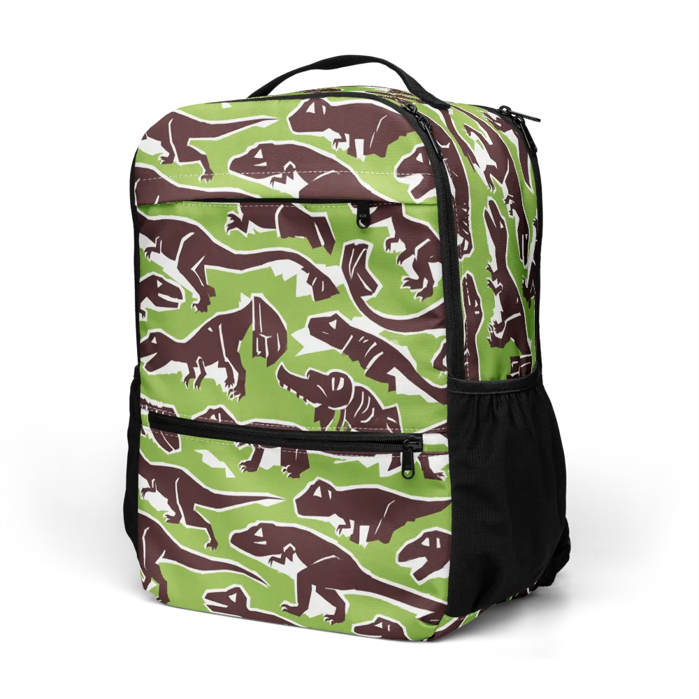 Dino Parade on Utility Backpack — Left Front