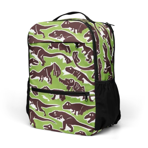 Dino Parade on a Utility Backpack