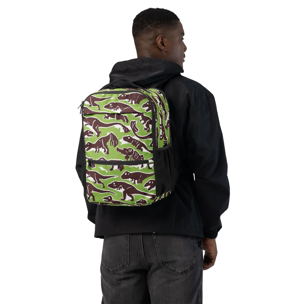 Dino Parade on Utility Backpack — Back