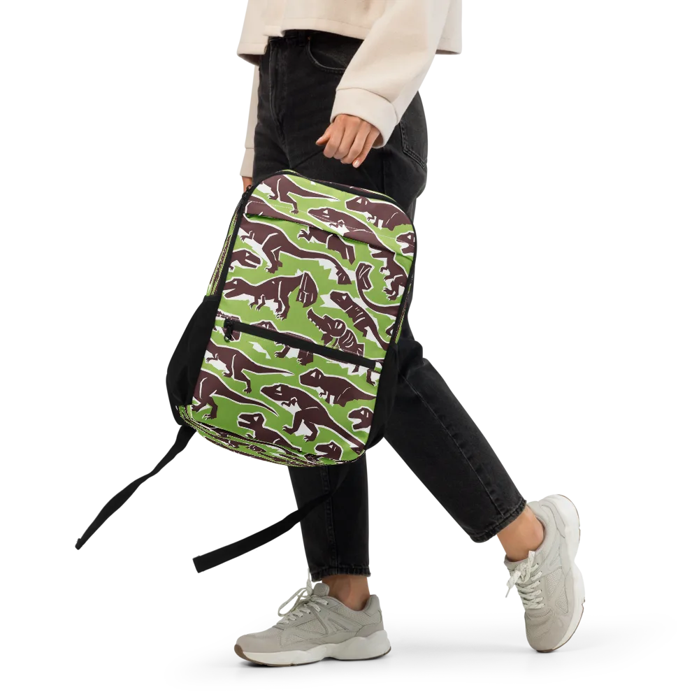 Dino Parade on Utility Backpack — Front