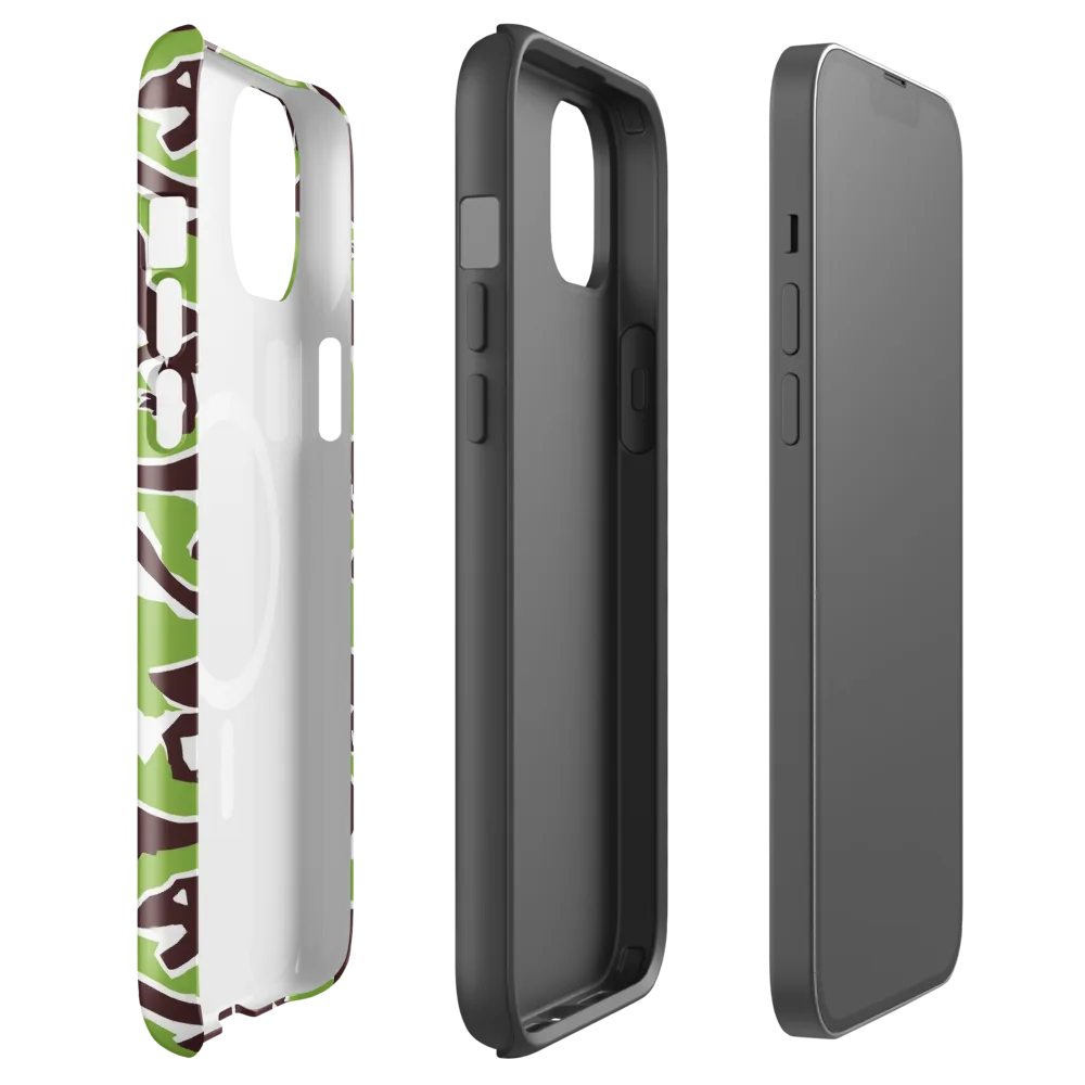 Dino Parade on MagSafe Tough Case for iPhone® — Front