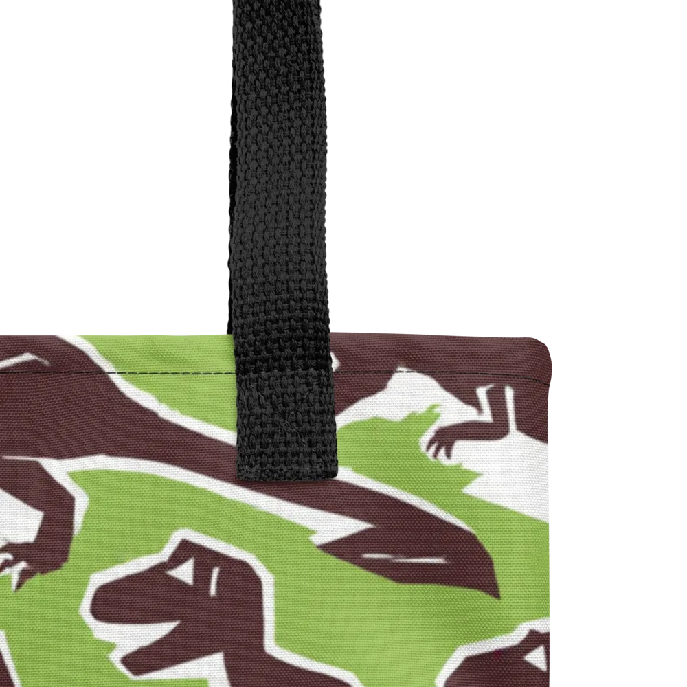 Dino Parade on Tote Bag — Product details
