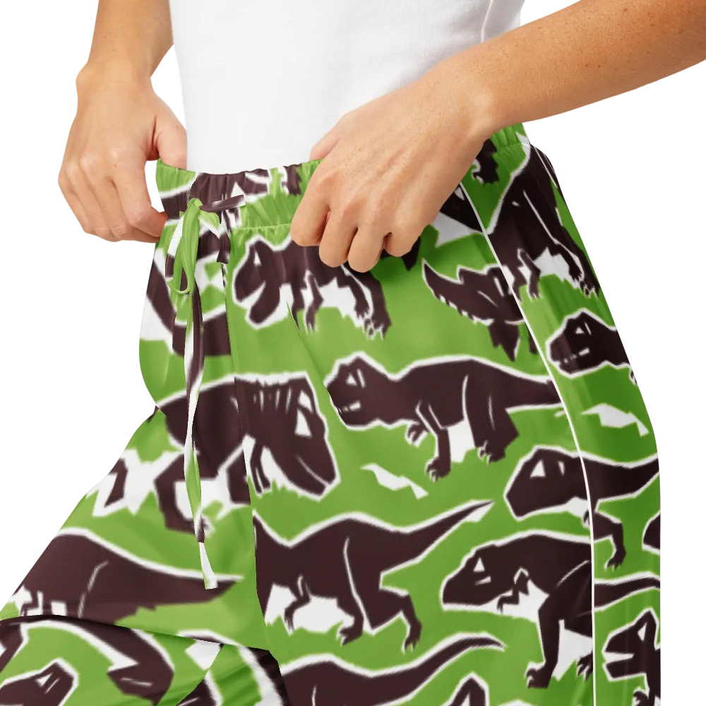 Dino Parade on Women's Pajama Pants — Product details