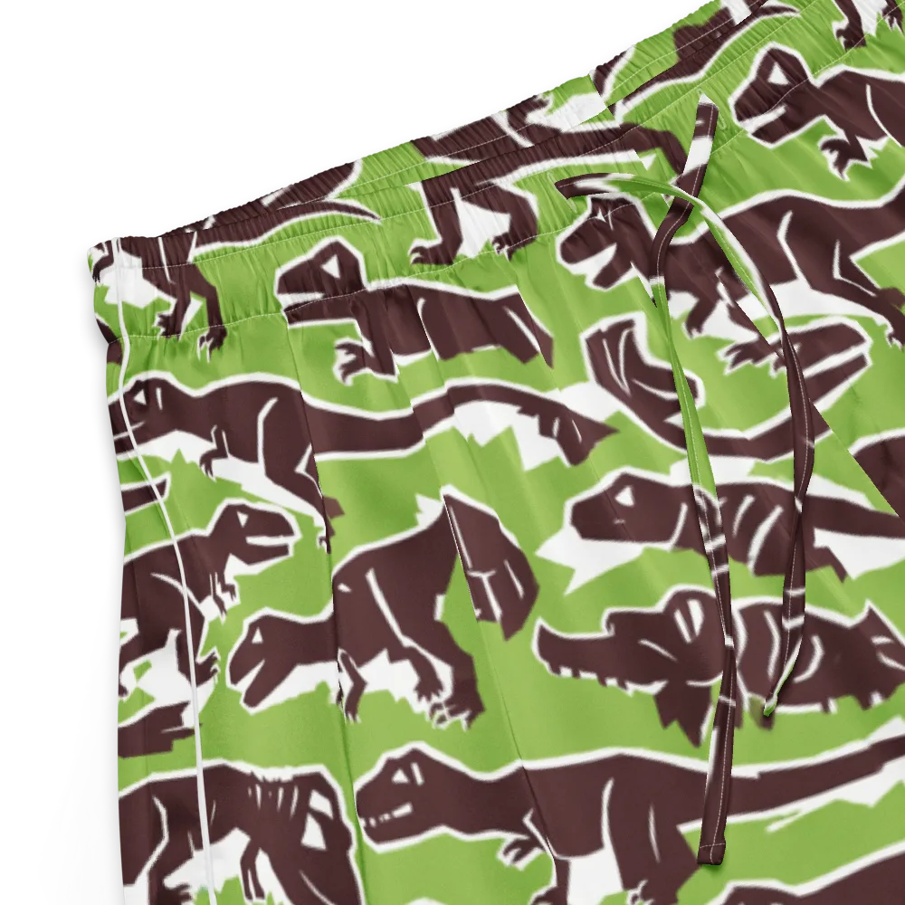 Dino Parade on Women's Pajama Shorts — Product details