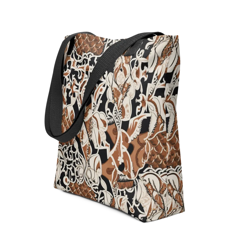 Sepia Baroque on Tote Bag — Front