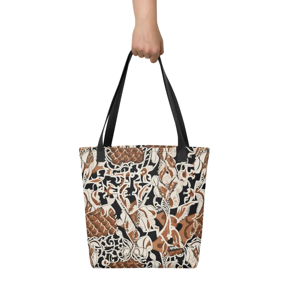 Sepia Baroque on Tote Bag — Front