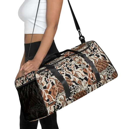 Sepia Baroque on a Duffle Bag