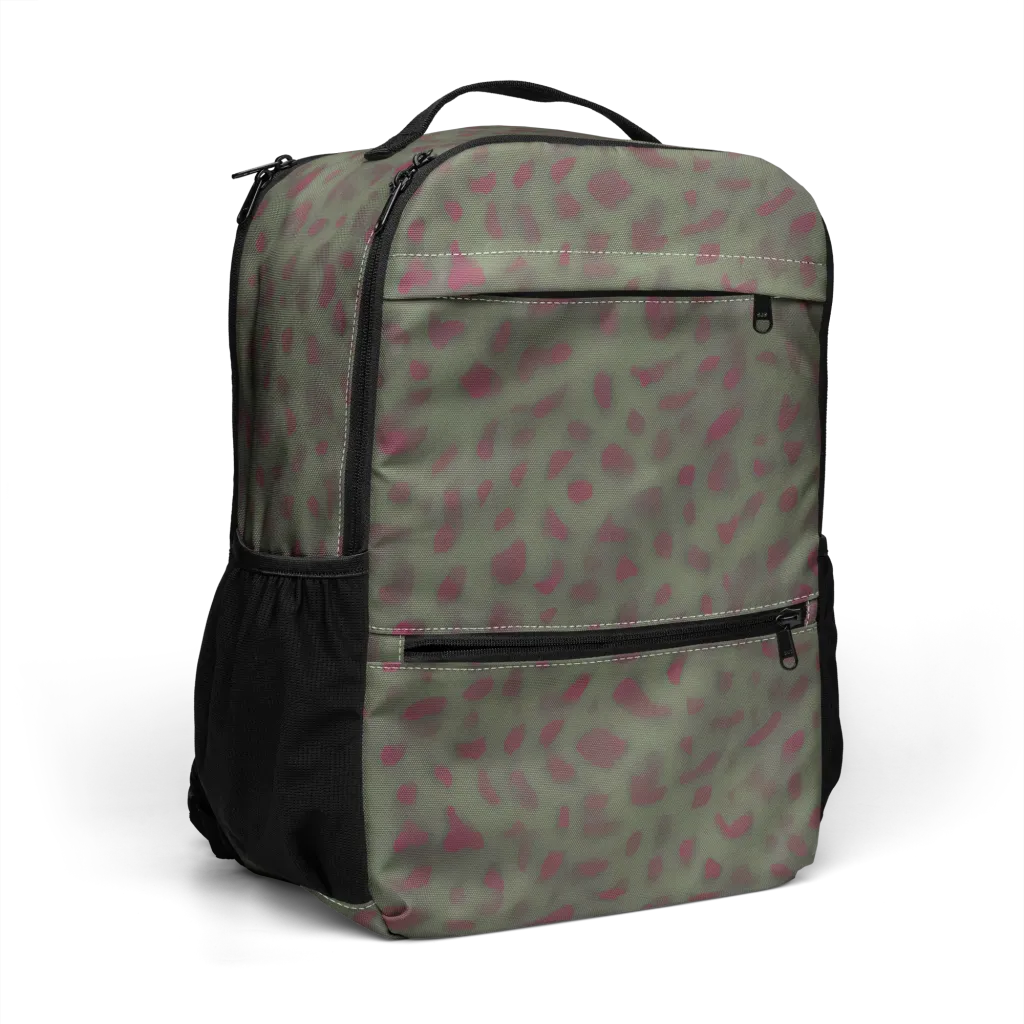 Olive Garnet on Utility Backpack — Right Front