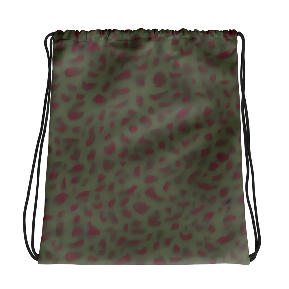 Olive Garnet on Drawstring Bag — Photo