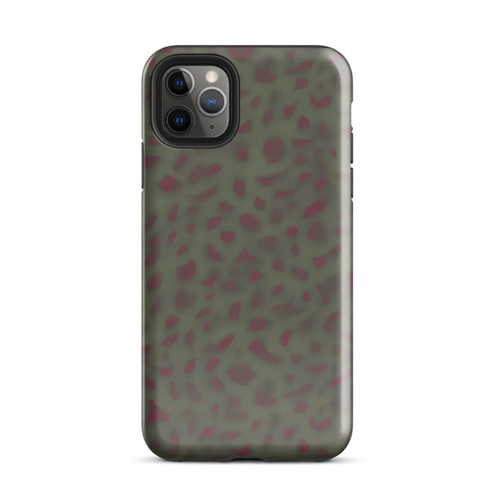 Olive Garnet on Tough Case for iPhone® — Front